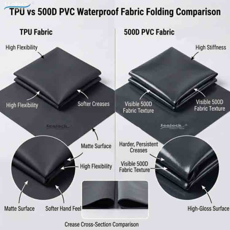 Buntáistí Mála Duffel Uiscedhíonach TPU Thar Dearaí PVC Traidisiúnta