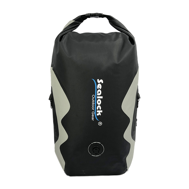 25L Uiscedhíonach Roll Barr Backpack Tirim le Comhla Aeir