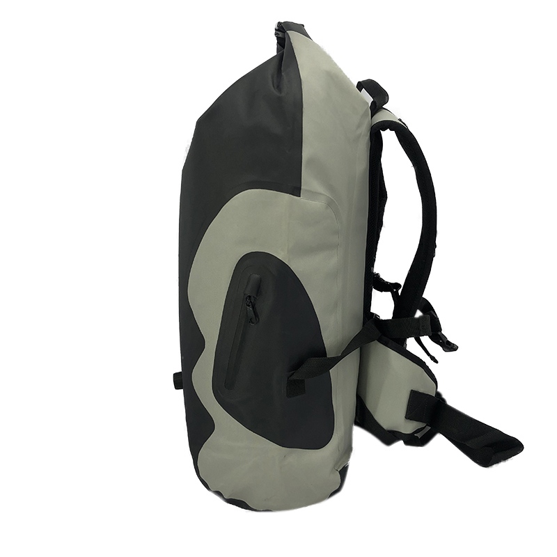 25L Uiscedhíonach Roll Barr Backpack Tirim le Comhla Aeir